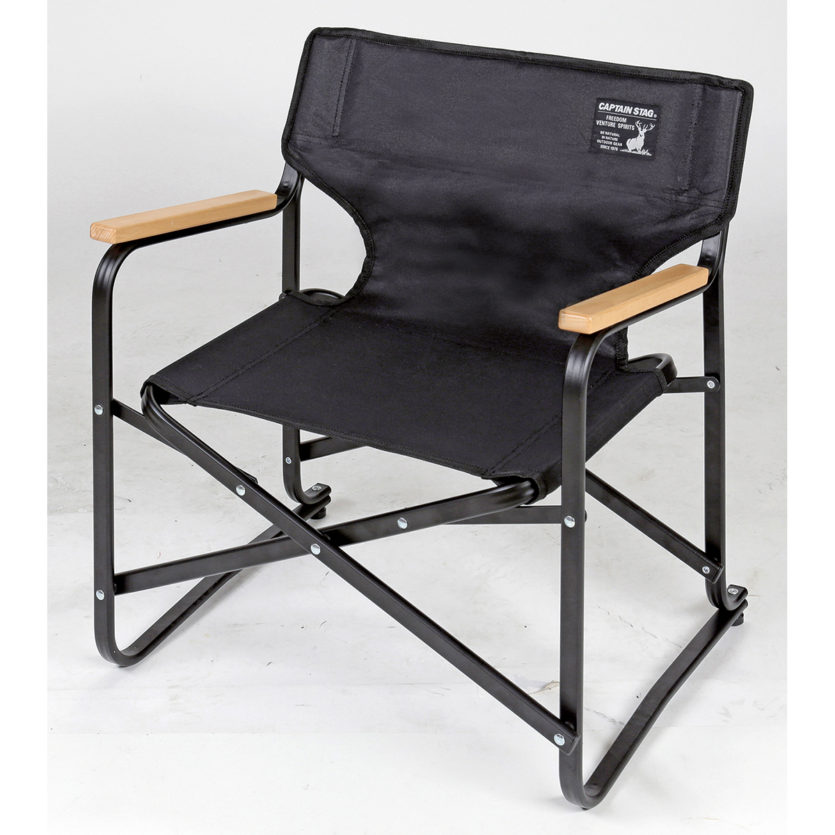 CAPTAIN STAG BLACK LABEL LOW STYLE DIRECTOR CHAIR MINI